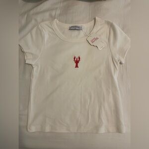 Grey Bandit x Ana Stowell Lobster Baby Tee